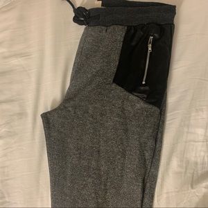 LA Hearts gray joggers / sweatpants